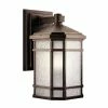 Deals 🎉 Kichler Lighting Cameron 14-1/4 in. 150W 1-Light Medium Wall Mount Lantern in Prairie Rock 🤩 -Kichler Lighting shop Query 1405