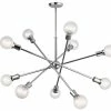 Buy 🔔 Kichler Lighting Armstrong™ 100W 10-Light Chandelier in Polished Chrome 🥰 -Kichler Lighting shop Query 1412
