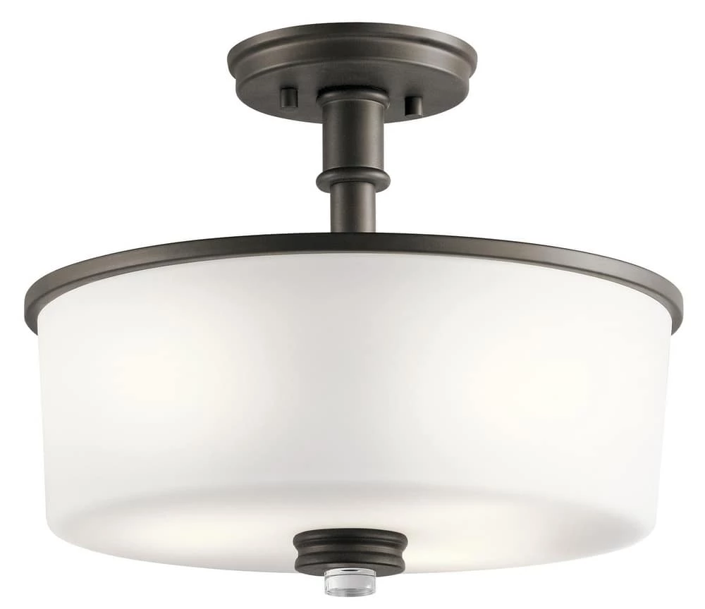 Wholesale β Kichler Lighting Joelson 75W 3-Light Medium E-26 Incandescent Semi-Flush Mount Ceiling Fixture in Olde Bronze 𧨠3 Wholesale β Kichler Lighting Joelson 75W 3-Light Medium E-26 Incandescent Semi-Flush Mount Ceiling Fixture in Olde Bronze π§¨