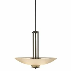 Hot Sale ✨ Kichler Lighting Hendrik 59-3/4 in. 100 W 3-Light Medium Pendant in Olde Bronze ✨