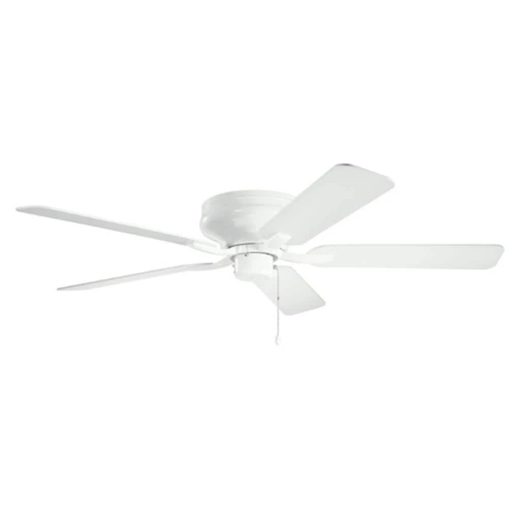 Outlet π₯° Kichler Lighting Basics Pro Legacy 57W 5-Blade Ceiling Fan in White π 3 Outlet π₯° Kichler Lighting Basics Pro Legacy 57W 5-Blade Ceiling Fan in White π