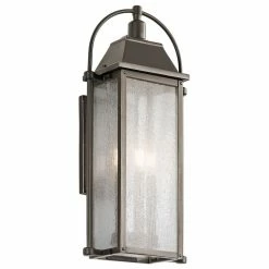 Cheap ๐ Kichler Lighting Harbor Rowโข 60W 3-Light Outdoor Wall Lantern in Olde Bronze ๐ฅ