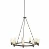 Buy 🎁 Kichler Lighting Circolo 60W 9-Light Medium Incandescent Chandelier in Olde Bronze 👏 -Kichler Lighting shop Query 1552