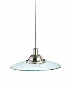 Best Sale 🎁 Kichler Lighting Galaxie 150W 1-Light Medium Base Pendant in Brushed Nickel 🧨