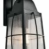 Best Pirce ❤️ Kichler Lighting Tolerand 100W 1-Light Outdoor Wall Light in Textured Black 😀 -Kichler Lighting shop Query 160
