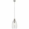 Best Sale 😍 Kichler Lighting Lakum 75W 1-Light Medium E-26 Incandescent Pendant in Classic Pewter 😀 -Kichler Lighting shop Query 1608