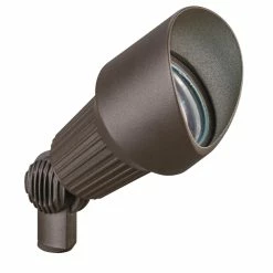 Outlet 🛒 Kichler Lighting 35W 12V Landscape Accent Light in Textured Architectural Bronze ⭐