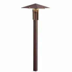Best deal 🛒 Kichler Lighting Forged 4W 1-Light LED Path Light in Textured Architectural Bronze ✔️