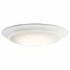 Wholesale 🥰 Kichler Lighting Downlight Gen I 15W 1-Light 2700 Kelvin Integrated LED Flush Mount Ceiling Fixture in White ⌛ -Kichler Lighting shop Query 1655