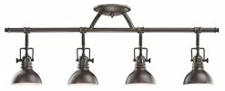 Buy โ๏ธ Kichler Lighting Hatteras Bay 50W 4-Light Flush Mount Halogen Fixed Rail Fixture in Olde Bronze ๐