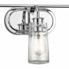 Hot Sale 🔥 Kichler Lighting Braelyn 3-Light Bath Light in Polished Chrome 🛒