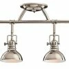 Best Pirce ✨ Kichler Lighting Hatteras Bay 50W 4-Light Flush Mount Track Light in Polished Nickel 🧨 -Kichler Lighting shop Query 1661