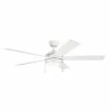 Wholesale 😀 Kichler Lighting Starkk™ 60 in. 5 Blade Indoor Ceiling Fan in Matte White 🎉 1 Wholesale 😀 Kichler Lighting Starkk™ 60 in. 5 Blade Indoor Ceiling Fan in Matte White 🎉 -Kichler Lighting shop Query 1663