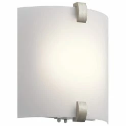 Top 10 🧨 Kichler Lighting 16W 1-Light Integrated LED Wall Sconce in Brushed Nickel ✔️