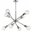 Cheapest 👍 Kichler Lighting Armstrong™ 38-3/4 in. 8-Light Medium E-26 Base Chandelier in Chrome 👍