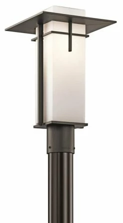 Top 10 👏 Kichler Lighting Caterham™ 100W 1-Light Post Mount Lantern in Olde Bronze 🥰