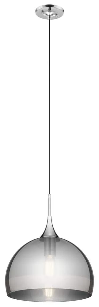 Deals π Kichler Lighting Tabot 15 in. 100W 1-Light Medium E-26 Incandescent Pendant Light in Polished Chrome π 3 Deals π Kichler Lighting Tabot 15 in. 100W 1-Light Medium E-26 Incandescent Pendant Light in Polished Chrome π