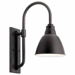 Best reviews of 🧨 Kichler Lighting Pellinord™ 150W 1-Light Medium E-26 Incandescent Outdoor Wall Sconce in Black 😉