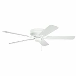 Cheap 😍 Kichler Lighting Basics Pro Legacy 52 in. Ceiling Fan in Matte White ❤️