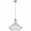 Coupon 🥰 Kichler Lighting Everly 19 in. 100W 1-Light Medium Base Incandescent Pendant in Brushed Nickel 🥰 -Kichler Lighting shop Query 1735