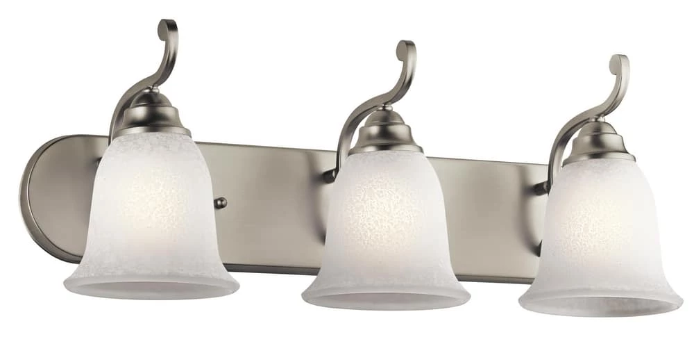 Best reviews of ๐ Kichler Lighting Camerena 100W 3-Light Bath Vanity Fixture in Brushed Nickel โ 3 Best reviews of ๐ Kichler Lighting Camerena 100W 3-Light Bath Vanity Fixture in Brushed Nickel โ
