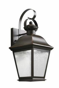 Best reviews of 🧨 Kichler Lighting Mount Vernon 10W 1-Light LED Outdoor Wall Sconce in Olde Bronze ✨