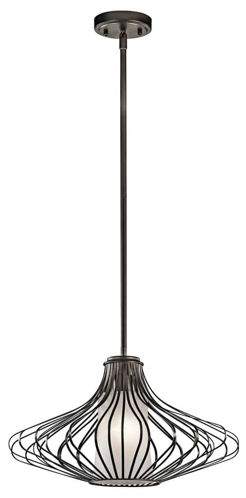 New π€© Kichler Lighting 100W 1-Light Pendant in Olde Bronze β 3 New π€© Kichler Lighting 100W 1-Light Pendant in Olde Bronze β
