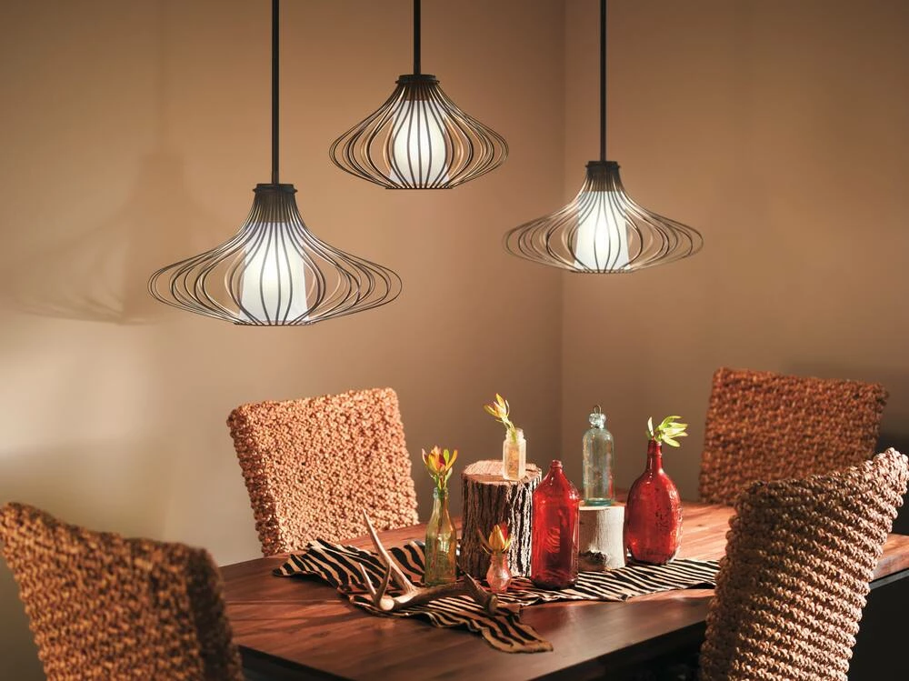 New π€© Kichler Lighting 100W 1-Light Pendant in Olde Bronze β 4 New π€© Kichler Lighting 100W 1-Light Pendant in Olde Bronze β - Image 2