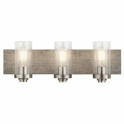 Best Pirce 🎉 Kichler Lighting Dalwood 60W 3-Light Bath Light in Classic Pewter 👍
