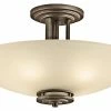 Discount ❤️ Kichler Lighting Hendrik 12-1/5 in. 4-Light Semi-Flushmount Ceiling Light in Olde Bronze 🛒 -Kichler Lighting shop Query 1769