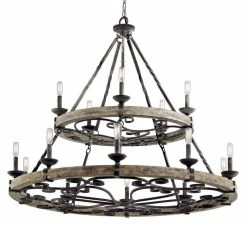 Cheap π Kichler Lighting Taulbee 60W 15-Light Candelabra E-12 Incandescent Chandelier in Weathered Zinc β¨ 9 Cheap π Kichler Lighting Taulbee 60W 15-Light Candelabra E-12 Incandescent Chandelier in Weathered Zinc β¨ -Kichler Lighting shop Query 177