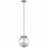 Best deal 👍 Kichler Lighting Holbrook 12 in. 2-Light Mini Pendant in Brushed Nickel 👍 -Kichler Lighting shop Query 1776
