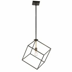 New 🌟 Kichler Lighting Cartone 1-Light Pendant in Olde Bronze 🛒