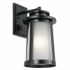 Deals 🎁 Kichler Lighting Harbor Bay™ 75W 1-Light Medium E-26 Incandescent Outdoor Wall Sconce in Black 🛒 -Kichler Lighting shop Query 1792