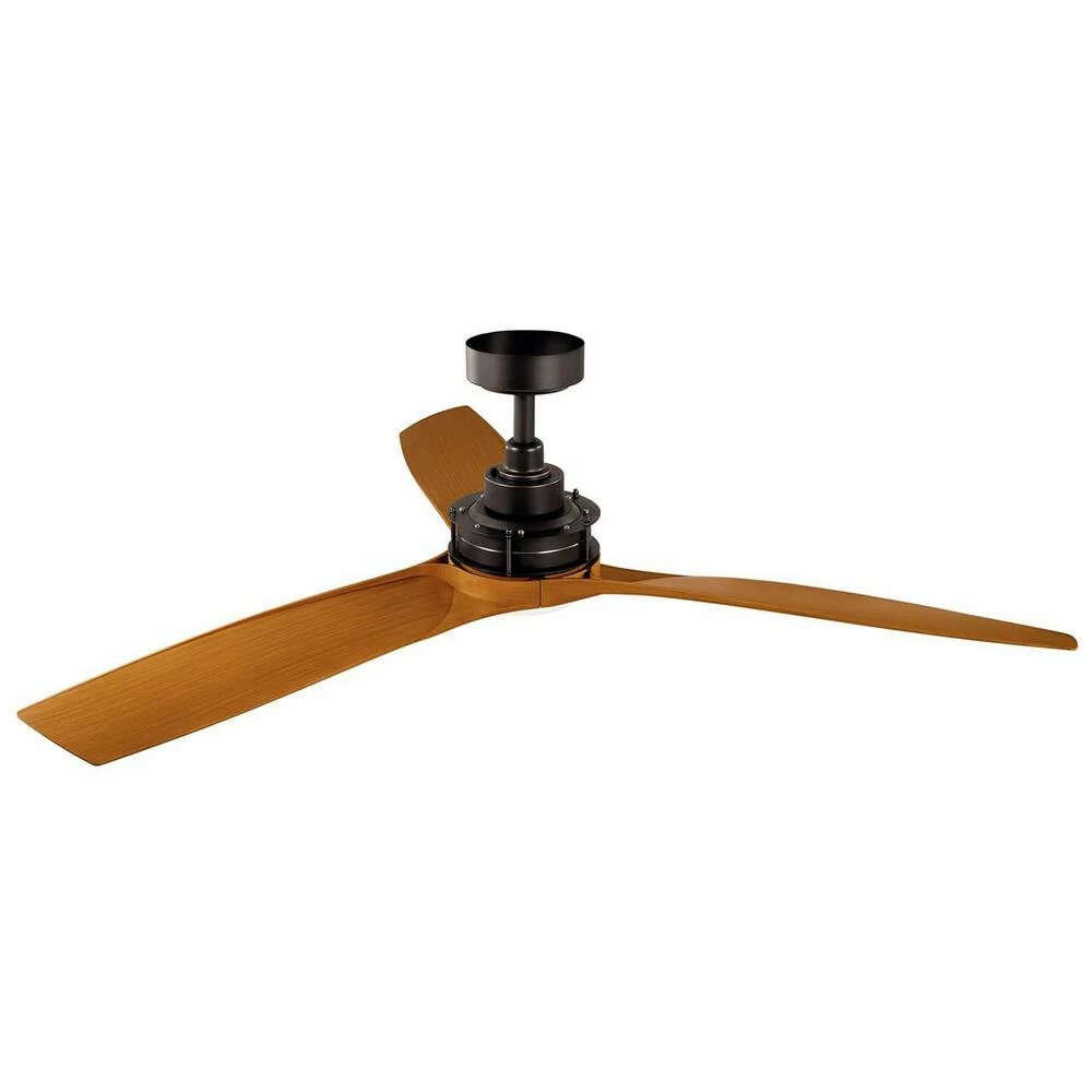 Cheapest π Kichler Lighting Riedβ’ 56 in. 3-Blade Indoor/Outdoor Ceiling Fan in Olde Bronze π 4 Cheapest π Kichler Lighting Riedβ’ 56 in. 3-Blade Indoor/Outdoor Ceiling Fan in Olde Bronze π - Image 2