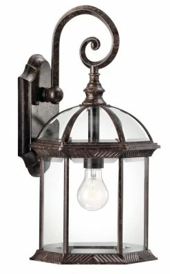 Cheapest 🥰 Kichler Lighting Barrie 100W 1-Light LED Outdoor Wall Sconce in Tannery Bronze 😉