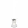 Best deal 🎁 Kichler Lighting Lyndon 100W 1-Light Medium E-26 Base Outdoor Pendant in Brushed Aluminum 🧨 -Kichler Lighting shop Query 1850