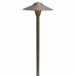 Best Pirce 🧨 Kichler Lighting 16.25 W 1-Light Path/Garden Light in Textured Architectural Bronze ❤️