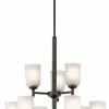 Best Pirce 🔥 Kichler Lighting Shailene™ 26-1/4 in. 9-Light Medium E-26 Base Chandelier in Olde Bronze 🎁 -Kichler Lighting shop Query 1878