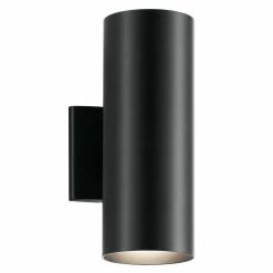 Wholesale 👏 Kichler Lighting Signature 65W 2-Light Medium E-26 incandescent Outdoor Wall Sconce in Black 🧨