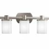 Best deal ❤️ Kichler Lighting Lege 5-1/2 in. 100 W 3-Light Medium Bracket in Brushed Nickel ⭐
