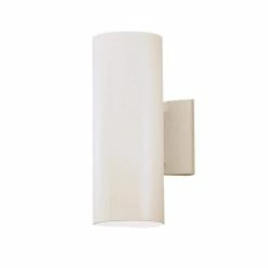 Best Pirce 🔥 Kichler Lighting Signature 65W 2-Light Outdoor Wall Lantern in White 🎉