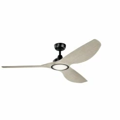 Hot Sale 🎁 Kichler Lighting Imari™ 65 in. 34W 1-Light LED Ceiling Fan in Satin Black 🔥
