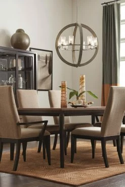 Promo 💯 Kichler Lighting Grand Bank™ 480W 8-Light Candelabra E-12 Incandescent Chandelier in Distressed Antique Grey 🧨 -Kichler Lighting shop Query 1905