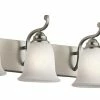 Hot Sale ❤️ Kichler Lighting Camerena 4-Light Bath Light in Brushed Nickel 🎁 -Kichler Lighting shop Query 1916