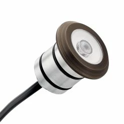 Cheapest 👍 Kichler Lighting 1-Light 2700 Kelvin Integrated LED Landscape Accent Light in Centennial Brass 🛒