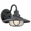 Best reviews of 🧨 Kichler Lighting Harvest Ridge 75W 1-Light Incandescent Outdoor Wall Sconce in Textured Black ❤️