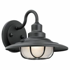 Best reviews of 🧨 Kichler Lighting Harvest Ridge 75W 1-Light Incandescent Outdoor Wall Sconce in Textured Black ❤️