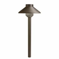 Budget ✔️ Kichler Lighting Landscape LED 4W LED Path Light in Textured Architectural Bronze 👏