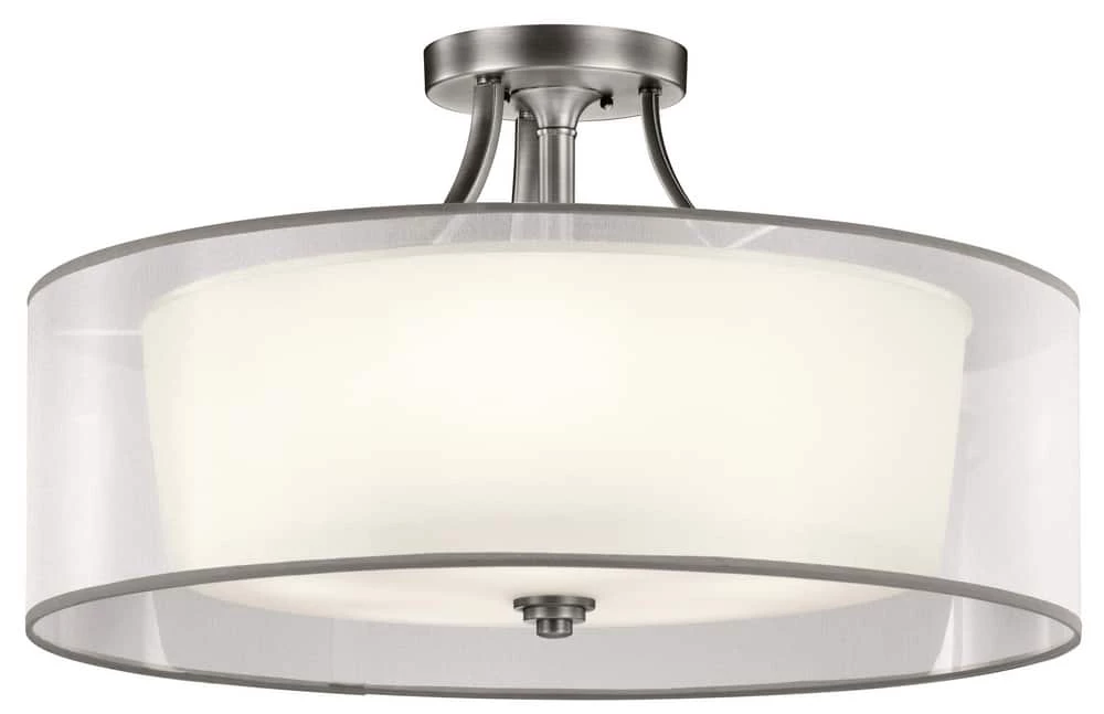 Cheapest 🔥 Kichler Lighting Lacey 5-Light Semi Flush Ceiling Light in Antique Pewter 😍 3 Cheapest 🔥 Kichler Lighting Lacey 5-Light Semi Flush Ceiling Light in Antique Pewter 😍